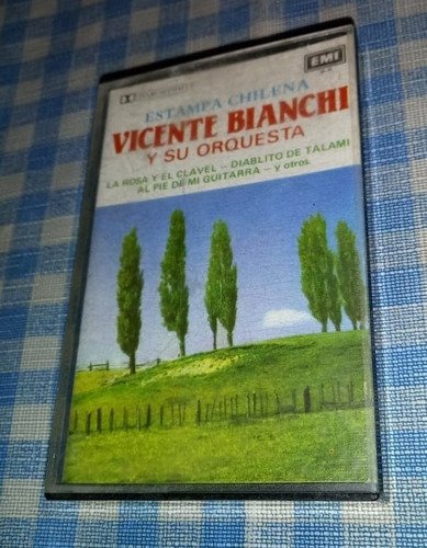 Cassette Vicente Bianchi Y Su Gran Orquesta  Estampa Chilena