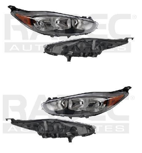 Par Juego Faros Ford Fiesta 2014 - 2016 Depo Sxc