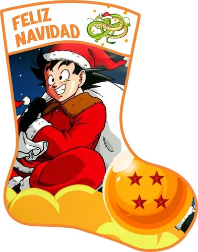 Bota Navideña Decoración Adorno Dulcero Dragon Ball Goku | Meses sin intereses Bota Navideña Decoración Adorno Dulcero Dragon Ball Goku | Meses sin intereses
