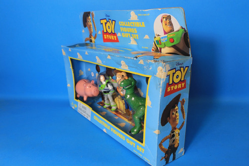 Toy Story Collectible Figures Gift Set Think Way 1995 (Usado)