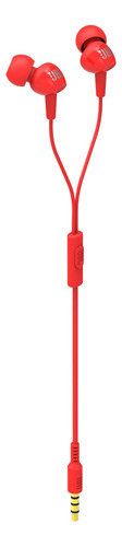 Fone de ouvido in-ear JBL C100SI JBLC100SIU vermelho