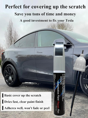 Pintura De Retoque Gris Para Tesla Model Y 3 X S 0.4 Oz