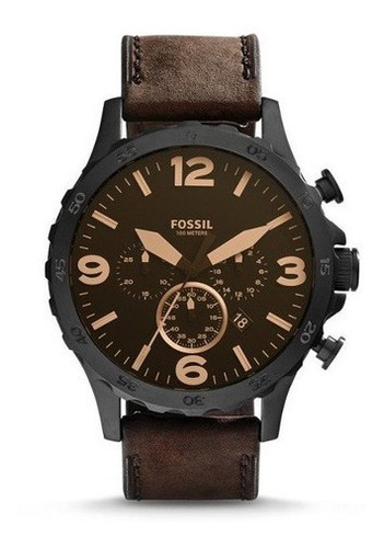 Fossil Nate Jr1487 Cronografo Reloj Hombre 50mm