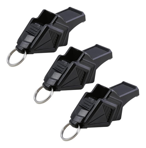 Hutou Whistle Ls5525 - Paquete De 3 Silbatos De Arbitro Con 