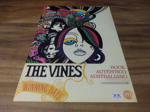 (pd466) Publicidad The Vines * Winning Days * 2004
