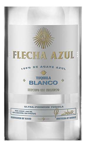 Pack De 6 Tequila Flecha Azul Blanco 750 Ml