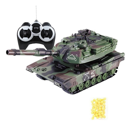 . Escala Pesada 1:32 Rc Battle Tank Modelo De Coche De