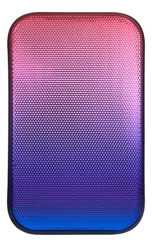 Caixa De Som Mancer Helm 3, Rgb 2x3w Rms Preto Mcr-hmt-rgb03