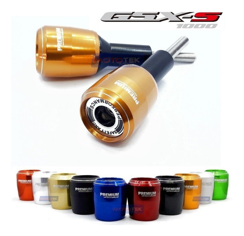 Slider Protetor Motor Premium Racing Suzuki Gsx-s Gsxs 1000