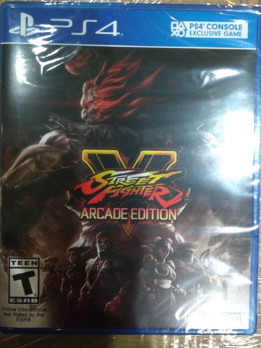 Street Fighter V Arcade Edition Nuevo Sellado Ps4