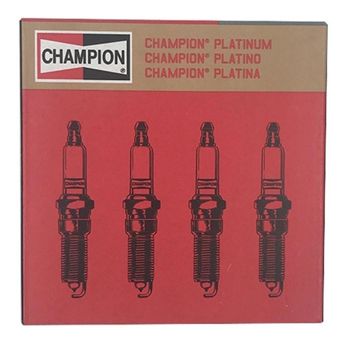 Bujia Champion Platinum Power 3018 Caja De 4 Piezas