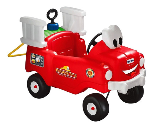 Carro Camión Bombero Niños Little Tikes Lanza Agua Psm120016