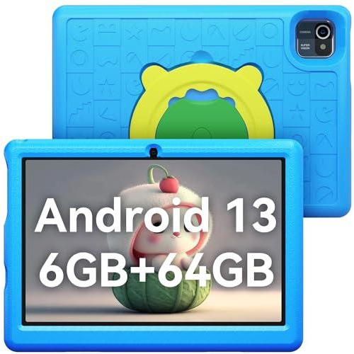 Tablet Kids Rowt De 10'' Android 13 De 6 Gb (2 Gb + 4 Gb)
