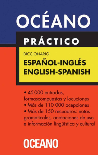 Diccionario Español-ingles Oceano Practico. Oceano