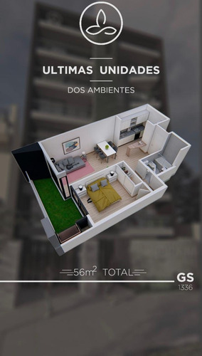 Imagen 5 de 6 de Venta Depto 2 Amb C/balcon De Pozo Villa Bosch