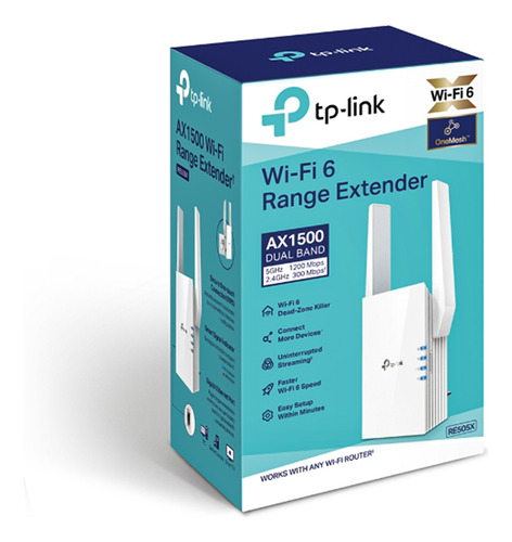 Repetidor Tp-link Re505x Ac1200 Inalambrico 1200mbps Rj-45