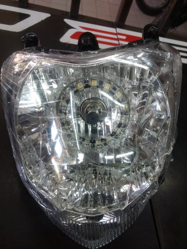 Optica Yamaha Fz 16 Led Blanco Completa Okinoi