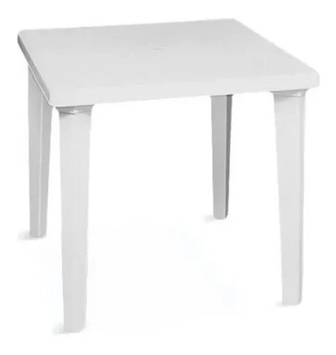 Mesa Cuadrada Plastica 75 X 75 Patas Desmontables Munro