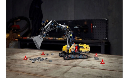 Imagem 5 de 10 de Lego Technic 2 Em 1 - Escavadeira Para Trabalhos Pesados