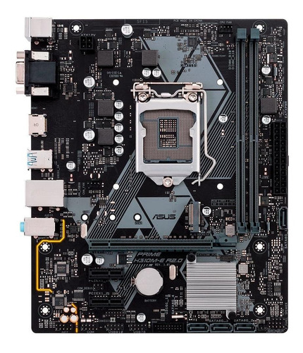 Imagem 2 de 4 de Placa-mãe Asus Prime H310m-e Intel Lga 1151 Matx Ddr4