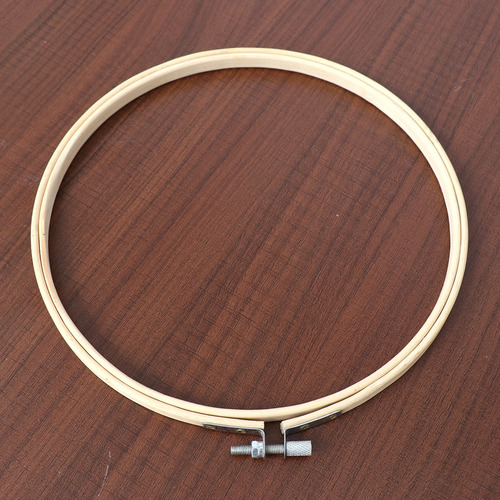 Aro De Madeira Circular De Bordado Diy