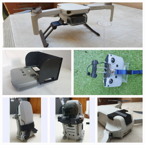 Accesorios Combo Para Drone Dji Mini 2 Impresos En 3d!