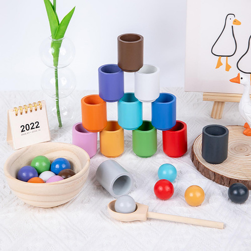 Pelotas Para Niños En Tazas Juguetes Educativos Para Bebés