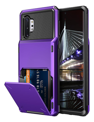 Funda Galaxy Note 10 Plus Vofolen Purple