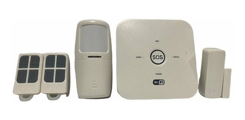 Kit De Alarma Wifi-gsm 4g Funciona Con Movist, Moviln, Y Dig