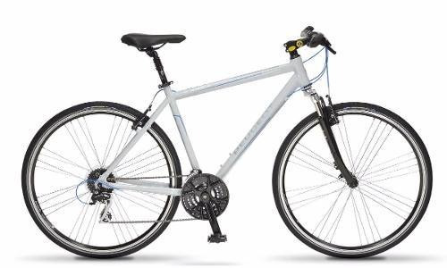 Bicicleta urbana Peugeot Deportiva CX01-100 R28 28" 24v freno v-brakes color gris  