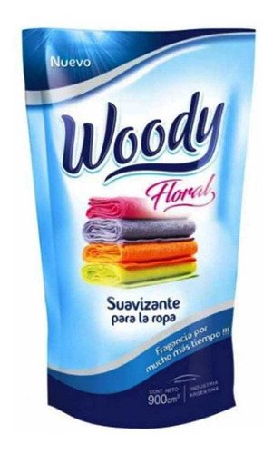 Pack X 6 Unid. Suavizante X900ml Doy Pack Woody