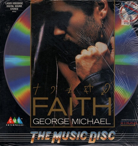 Laser Disc George Michael Faith