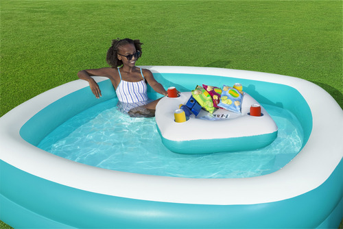 Alberca Inflable 54446 Bestway Color Verde Aqua
