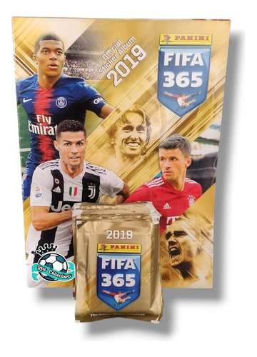 Álbum Fifa 365 2019 + 10 Sobres (50 Estampas) Panini