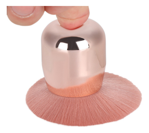 Brocha Portátil Para Polvos, Rubor Angular, Pelo Suave, Mang