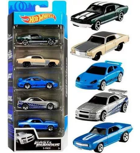 Hot Wheels Cinco Pack Fast And Furious 