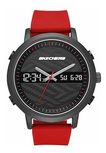 Reloj Skechers Correa Plastico Rojo