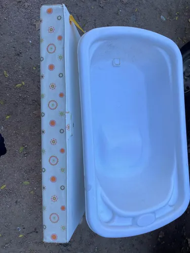 Baño De Bebe Con Cambiador. Impecable Estado! Blanco (Usado)