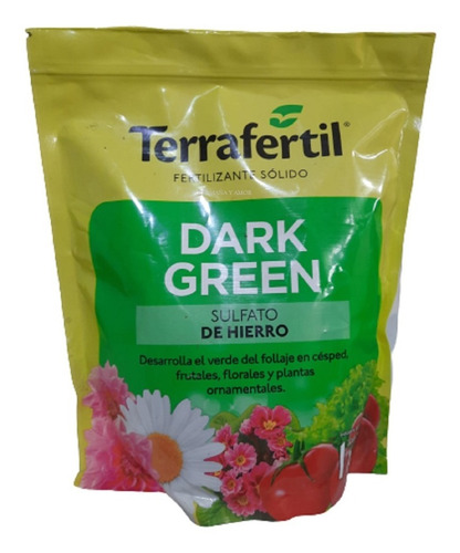 Imagen 2 de 6 de Sulfato De Hierro Fertilizante Granulado Jazmin Limonero 1kg