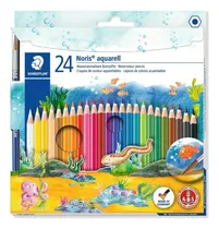 Comprar Pinturitas Staedtler Noris 24 Colores Acuarelables C\u002Fpincel