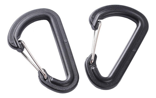 2 X 6 Pçs Grampos De Lona Com Mosquetão Clipes De Corda De