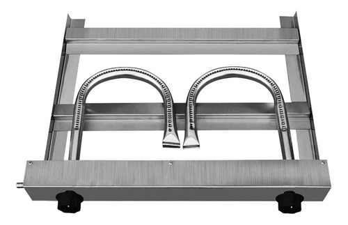 Imagem 5 de 6 de Chapa À Gás Para Lanche Hambúrguer Hot Dog 40x60cm Inox Prof