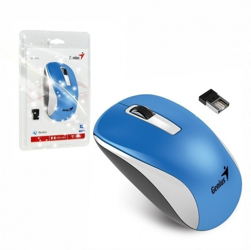 Mouse Inalambrico Genius Nx-7010 Azul Para Pc Y Notebook