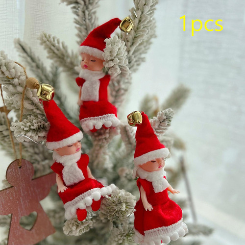 Figura De Muñeca Navideña, Suministros Para Fiestas,
