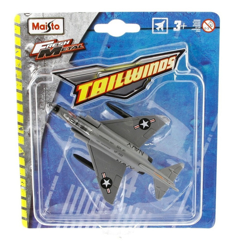 Avión Die-cast F-4 Phantom Ii - Maisto Tailwinds