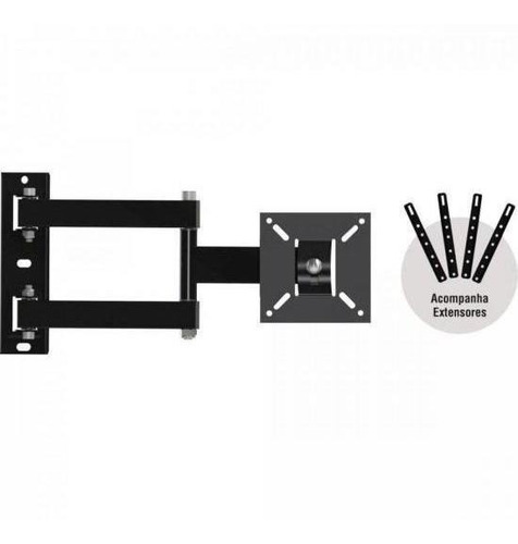 Suporte De Tv 10-56 Articulado Bra4.0 Brasforma