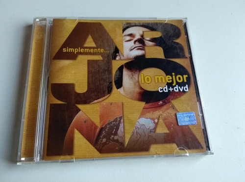 Ricardo Arjona - Simplemente Lo Mejor - Cd + Dvd - Original (Usado)