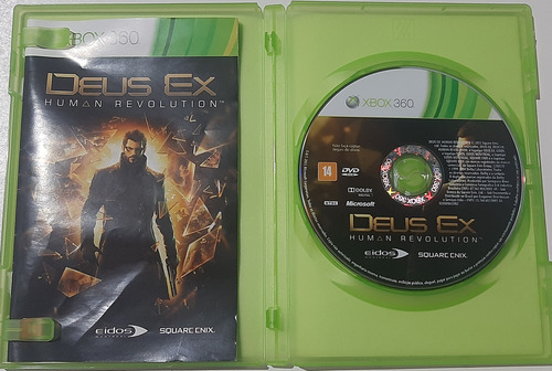 Jogo Do Xbox 360 Deus Ex Human Revolution Completo Usado (Usado)