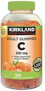 Vitamina C 250 Mg Kirkland 180 Gomitas