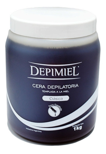 Cera Depilatoria Clasica P Espatula Depimiel Descartable 1kg